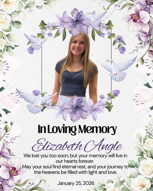 Elizabeth Marie Angle Obituary, Death: Beloved Daughter Of Coach Brian And A Former Member Of Our Fusion 09 Girls
