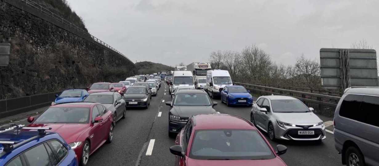 Suicide Incident Reported On M5 Near Bristol Today.